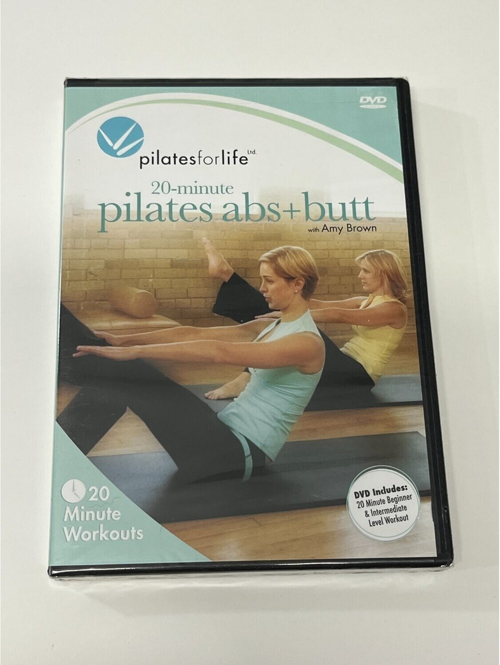 Amy Brown Pilates for Life: 20-Minute Abs + Butt DVD New